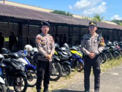 Polres Sekadau Amankan Kegiatan Sunmori 12 Komunitas Motor