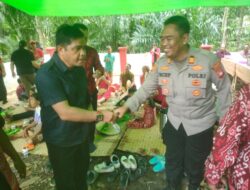 “Kapolsek Sengah Temila Hadiri Nabo Penyugu, Tradisi Adat Tumila Penuh Makna dan Harapan”