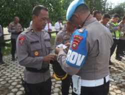 Propam Polda Kalbar Laksanakan Gaktibplin di Polres Landak, Perkuat Disiplin Personel