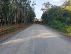 BPJN Kalbar,Jalan Paoh Benua–Paribang Baru Buka Peluang Usaha Baru