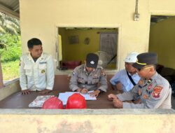 Satbinmas Polres Sekadau Gelar Asistensi dan Binteknis Satpam di PT Agro Andalan