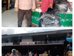 Sentuhan Humanis di Tengah Terik, Polisi Ngabang Sapa dan Lindungi Masyarakat