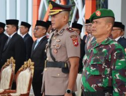 Sinergitas Antar Instansi, Wakapolres Ketapang Hadiri Upacara Peringatan Hari Otonomi Daerah XXX Tahun 2026