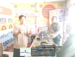 Sasar Lokasi Rawan, Polisi Ngabang Beri Imbauan Penting ke Pemilik Usaha HP