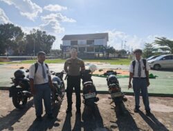 Begini Cara Pamapta Polres Sekadau Membina Pelajar Pengguna Knalpot Brong