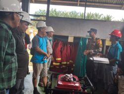 Antisipasi Karhutla 2026, Polsek Ngabang Laksanakan Sosialisasi dan Pengecekan Peralatan Damkar