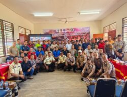 Polsek Nanga Tayap Gelar Sosialisasi dan Apel Siaga Karhutla 2026 di Lingkungan Perusahaan