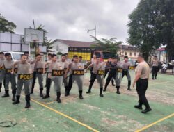 Polres Sekadau Tingkatkan Kesiapsiagaan May Day 2026 Lewat Latihan Dalmas