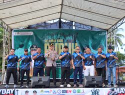 Hari Buruh Internasional, Kapolres Ketapang Pimpin Pengamanan Aksi May Day Senam Sehat Bersama