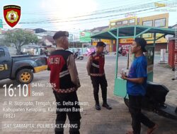 Sat Samapta Polres Ketapang Intensifkan Patroli Perintis Presisi Antisipasi Gangguan Kamtibmas
