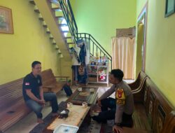 Salut! Polisi Muda Langsung Tancap Gas, Sambangi Kades Papung Bahas Keamanan dan Ketahanan Pangan