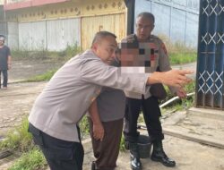 Kapolres Melawi Dengan Sigap Bantu Evakuasi Korban Laka Tunggal Lansung Ke Rumah Sakit