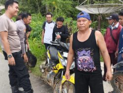 Dikira Hilang Usai Tabrakan di Nanga Taman, Honda Blade Ditemukan di Semak Dekat TKP