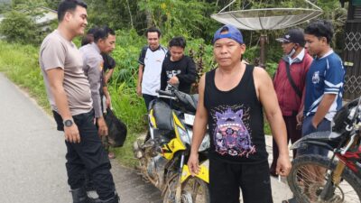 Dikira Hilang Usai Tabrakan di Nanga Taman, Honda Blade Ditemukan di Semak Dekat TKP
