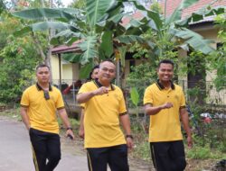 Jaga Stamina, Kapolres Melawi Bersama Personel Olah Raga Bersama