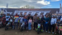 Polsek Matan Hilir Selatan Polres Ketapang Laksanakan Pengamanan Kejuaraan Grasstrack Fun Race Beach & Sand Race “STOP BALAP LIAR”