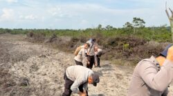 Kapolsek Tumbang Titi Bersama Anggota Laksanakan Penanaman Jagung Hibrida Dukung Ketahanan Pangan Nasional