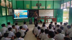 Tekan Risiko Kecelakaan Pelajar, Polisi Edukasi Empat Sekolah di Belitang Hilir