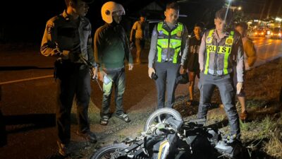 Polisi Jelaskan Kecelakaan Mobil dan Sepeda Motor di Jalan Merdeka Timur Km 7 Sekadau