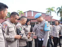 Si Propam Polres Ketapang Rutin Laksanakan Gaktiplin Guna Cek Sikap Tampang Personel