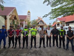 Polres Ketapang Laksanakan Pengamanan Ibadah Kenaikan Isa Al-Masih 2026 di Sejumlah Gereja