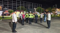 Antisipasi Aksi Balap Liar dan Knalpot Brong, Tim UKL Polres Ketapang Laksanakan Patroli Malam