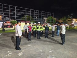 Antisipasi Aksi Balap Liar dan Knalpot Brong, Tim UKL Polres Ketapang Laksanakan Patroli Malam