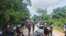 Tabrakan Beruntun di Jalan Sekadau – Sanggau, Pemotor Tewas di Tempat