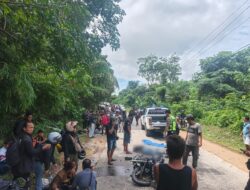 Tabrakan Beruntun di Jalan Sekadau – Sanggau, Pemotor Tewas di Tempat