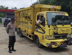 Aksi Peduli Polisi di Jalur Lintas, Sopir Truck Diminta Kurangi Kecepatan dan Utamakan Nyawa