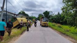 Laka Lantas di Jalan Sekadau – Sintang, Satu Pengendara Motor Alami Luka Serius