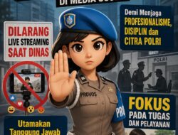 TEGAS! Propam Melarang Anggota Live Streaming Saat Jam Dinas