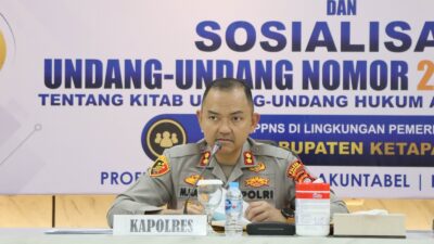 Tingkatkan Literasi Penyidikan, Polres Ketapang Gelar Anev Korwas PPNS Serta Sosialisasi Undang Undang Nomor 20 Tahun 2025
