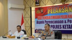 Polres Ketapang Laksanakan Penutupan Kegiatan Audit Kinerja Tahap I Tahun 2026 di Aula Polres
