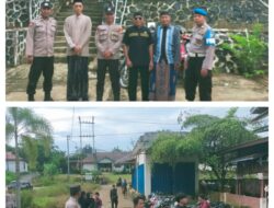 Sinergitas TNI-Polri Amankan Sholat Idul Adha di Pahauman, Jamaah Beribadah Khusyuk