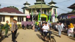 Kapolsek Menyuke Beserta Anggota Laksanakan Pengamanan Sholat Idul Adha 1447 Hijriah 