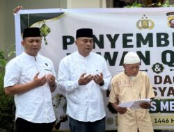 Polres Melawi Qurban Sapi dan Kambing