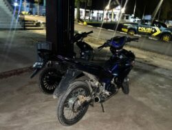 Dini Hari Terima Aduan Warga, Pamapta Polres Sekadau Tertibkan Knalpot Brong