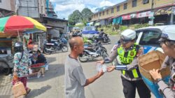 Polres Sintang Berbagi, Tebar Kepedulian Lewat Bantuan Sosial dan Makan Siap Saji Untuk Warga Membutuhkan