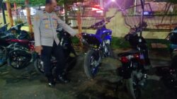 Tim UKL Polres Ketapang Tertibkan Knalpot Brong di Malam Minggu, 10 Kendaraan Bermotor Diamankan