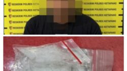 Pria Di Kecamatan Kendawangan Ditangkap Polisi, Sabu Seberat 3,84 Gram Turut Diamankan