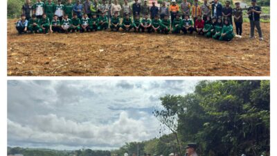 Polsek Sandai bersinergi dengan pemerintah desa dan Perusahaan Wujudkan Ketahanan Pangan