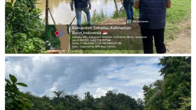 Dugaan PETI di Dusun Brona, Polres Sekadau Verifikasi Langsung Lokasi dan Pastikan Situasi Kondusif