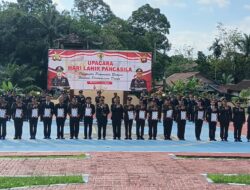 Kapolres Melawi Berikan Penghargaan Kepada Lima Belas Personel