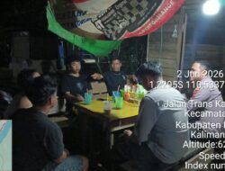 POLSEK SANDAI LAKSANAKAN PATROLI DIALOGIS ANTISIPASI GANGGUAN KAMTIBMAS DI WILAYAH KECAMATAN SANDAI