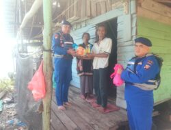 Dalam Rangka Menyambut HUT Bhayangkara Ke-80, Sat Polairud Polres Ketapang Gelar Bakti Sosial untuk Masyarakat Nelayan Pesisir Desa Sukabangun