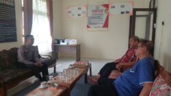 Kanit Binmas Polsek Delta Pawan Laksanakan Silahturahmi dan Sambang Dialogis Kamtibmas Kepada Ketua FKUB Kabupaten Ketapang