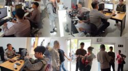 Polres Landak Perkenalkan Layanan Darurat 110, Siaga 24 Jam Layani Pengaduan Masyarakat