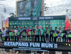 Mewakili Kapolres Ketapang, Wakapolres Ketapang Hadiri Kegiatan Fun Run 2K dan 5K