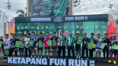 Mewakili Kapolres Ketapang, Wakapolres Ketapang Hadiri Kegiatan Fun Run 2K dan 5K